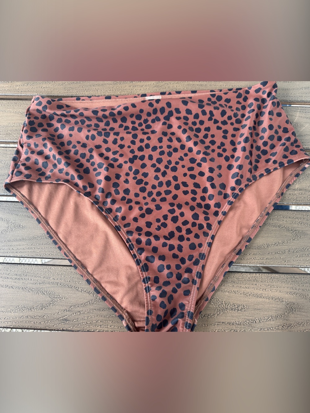 Old Navy Bikini Bottoms with Black Spots